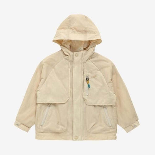 키즈바람막이 NQJ NK9AF1302U-35 OFFROAD TRIP 일러스트 메쉬 바람막이
