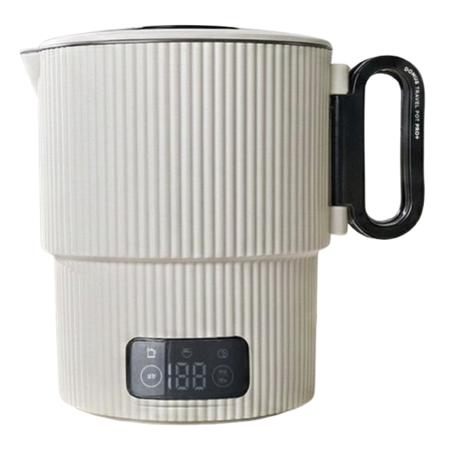 지티스OEM 지티스 올스텐 접이식 전기포트 디지털 (로아프화이트)