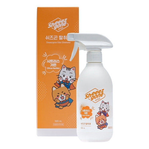 쉬즈곤 항균 탈취제 시트러스가든 500ml (1개)_이미지