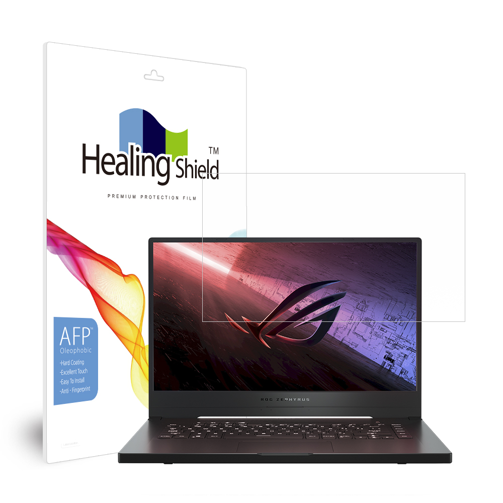 폰트리 힐링쉴드 ASUS ROG 제피러스 G15 GA502 올레포빅 고광택 액정보호필름_이미지