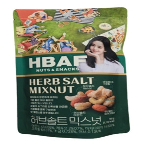 HBAF 허브솔트 믹스넛 30g (30개)_이미지