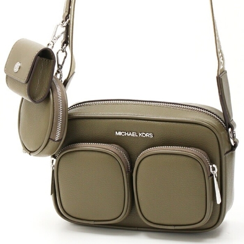 마이클코어스 젯셋아이템 미디움 포켓 크로스백 위드 어태치 올리브 35S5STTC2L310_이미지