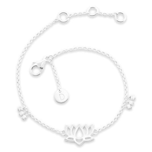 텐바이텐 발란스3000 데이지런던 로투스 굿 카르마 실버 팔찌