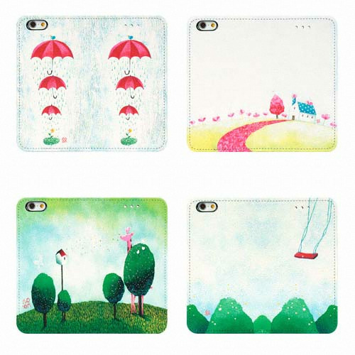 HT LG 마그나 행복한 그녀의 플립4 케이스_이미지