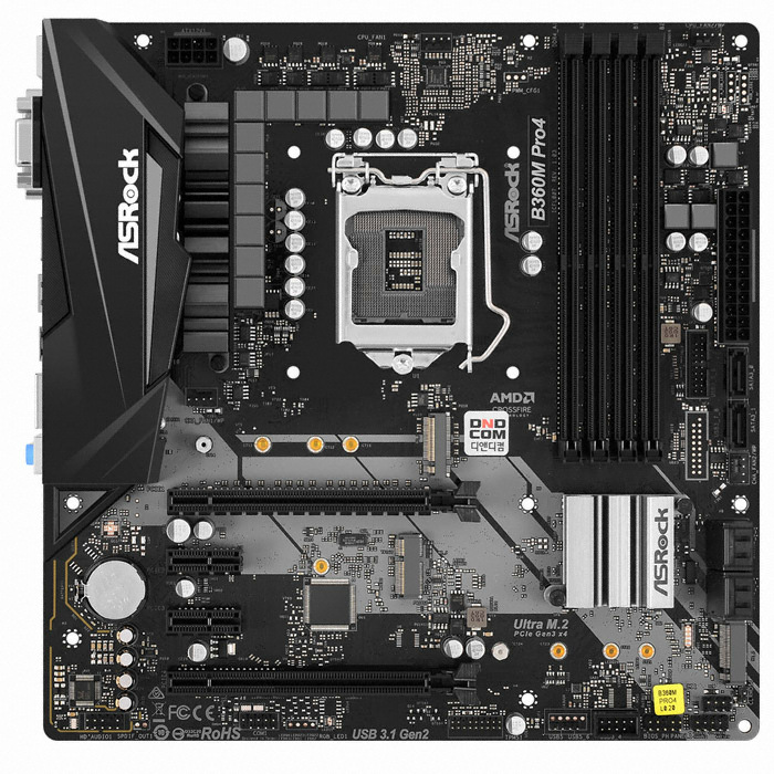 ASRock B360M PRO4 디앤디컴 (벌크)_이미지