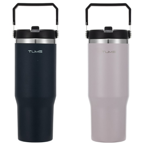 텀스 킹덤 핸들 진공 스텐 텀블러 880ml (2개)_이미지