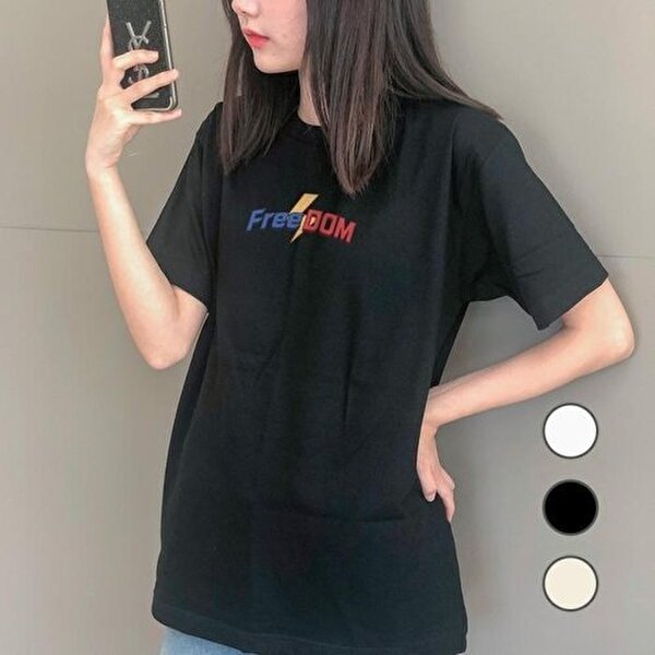 패션 험블 오버핏 레이어드 여름 면 반팔티 9582196