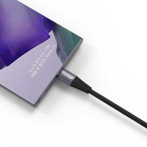 이지넷유비쿼터스 NEXTU NEXT-CC C to C타입 케이블 (1m, 1개)_이미지