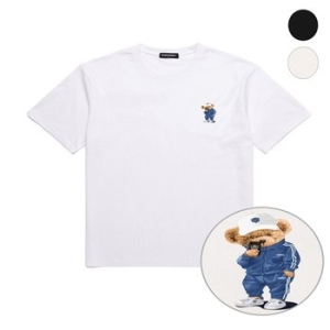 COMPORT BEAR 오버핏 반팔 티셔츠 VNDTS216 2칼라_이미지