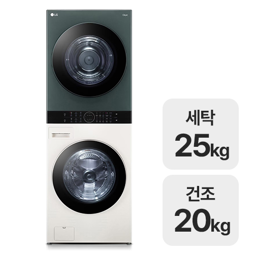 LG전자 트롬 오브제컬렉션 워시타워 W20EGZM
