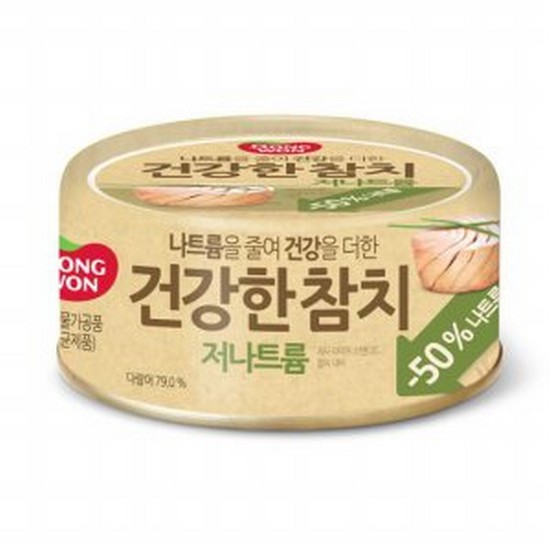동원F&B 건강한 참치 저나트륨 100g (60개)
