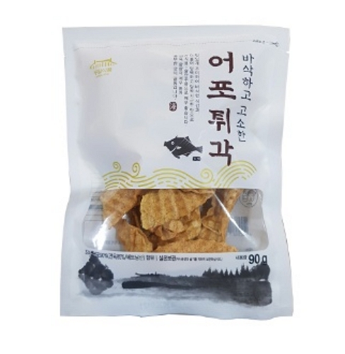 동일식품 바삭하고 고소한 어포튀각 90g (12개)