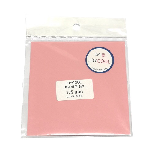 조이쿨 써멀패드 PINK 6W (1.5mm)_이미지