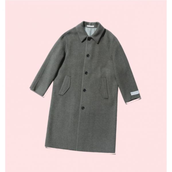 티아이포맨 T.I FORMEN TUNED 캐시미어 블렌드 트윌 조직 핸드메이드 발마칸 코트 아우터 익스텐드 M238MCT