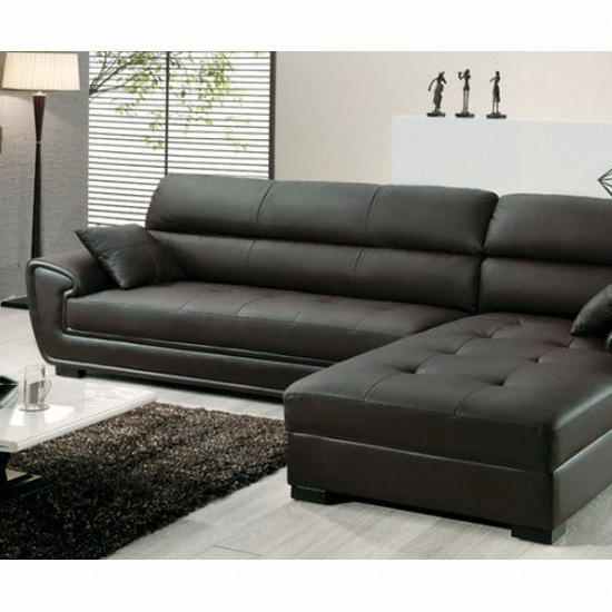 루쏘퍼니처 엘리사 가죽 카우치 소파 4인용 (스툴포함)