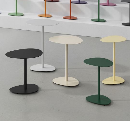 우드띠어리 스콘 스틸 철제 사이드 보조 테이블