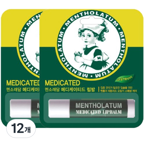 멘소래담 메디케이티드 립밤 3.5g (12개)_이미지