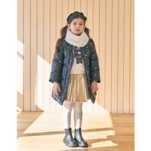 퍼스트어패럴 티파니 BK 벨트 롱 오리털 JP T45KCJ020