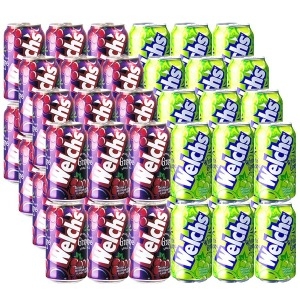 웰치스 포도 355ml24입+청포도355ml24입 과일탄산음료_이미지