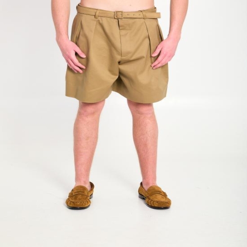 생로랑 숏팬츠 860929Y7I14 2613 Brown