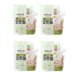 헤이오트 유기농 국산 오트밀 국내산 추천 선물 자취 간편식 다이어트 간식 효능 귀리 600g
