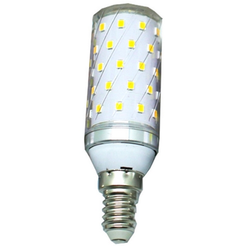 코스모스전기 LONG LED 미니 콘램프 E14 주광색 8W (15개)_이미지