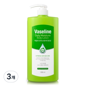 바세린 24h 데일리 모이스춰 바디로션 1000ml (3개)_이미지