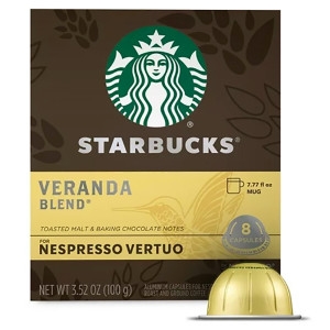 네스프레소 버츄오 8캡슐 커피 베란다