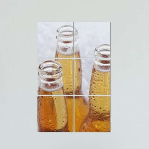 아트박스 꾸밈 tb193-멀티액자_시원한병맥주_이미지