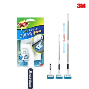 스카치브라이트 스카치브라이트 올인원 욕실청소용 크린스틱 롱핸들 타입 청