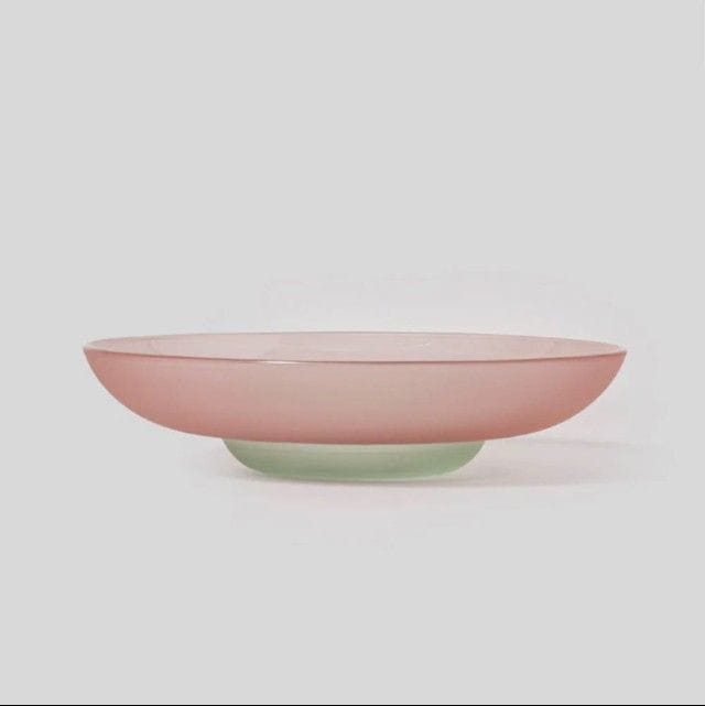 [불명] 오브제앤셰이프 정은진 옻칠 유리 접시 레드 20cm_이미지