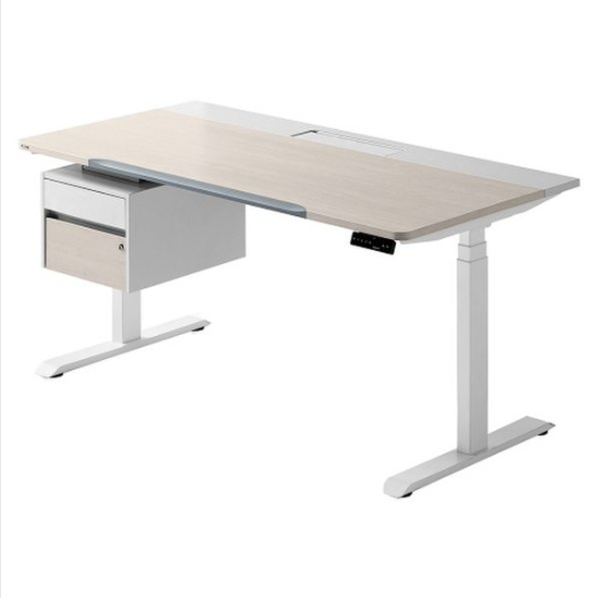 하이파가구 인벤토모션HA 높이조절 편수 모션 스탠딩 책상 (1600x770)_이미지