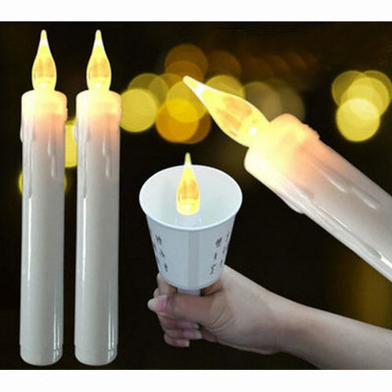 파티스 LED 건전지 촛불_이미지