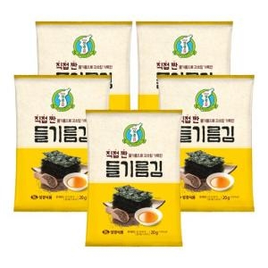 성경식품 지도표성경김 성경김 들기름 전장김 20g (5개)_이미지
