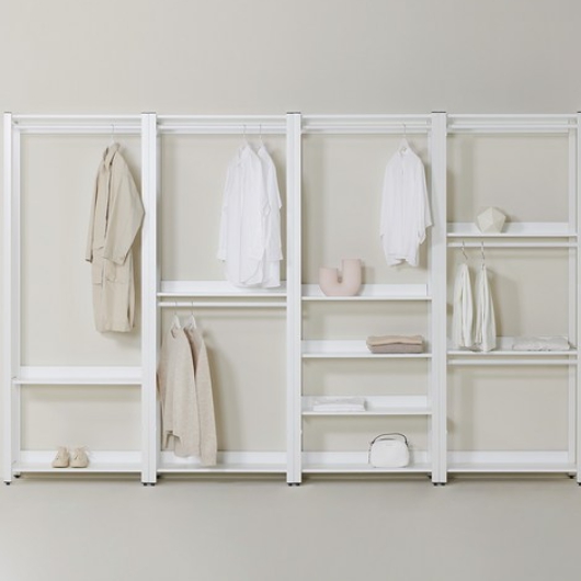 온월가구 아이언 드레스룸 2단 행거형 800_이미지