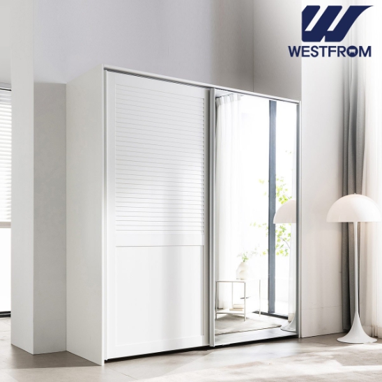 웨스트프롬 모던 더블린 하프갤러리 슬라이딩 행거형 옷장 1700