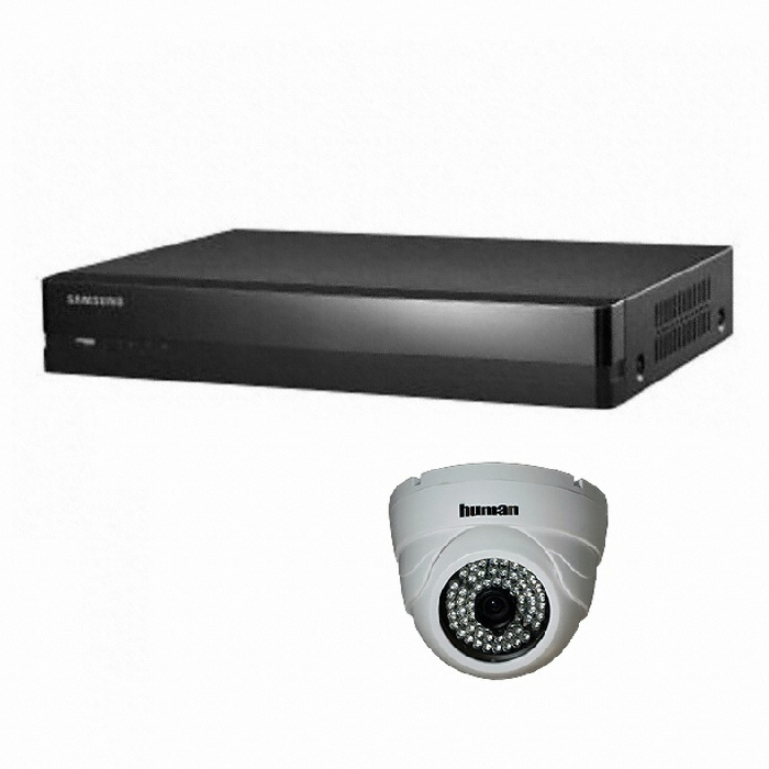 한화비전 SRD-445 + HS-36HDIR 패키지 (카메라 3개+녹화기)_이미지