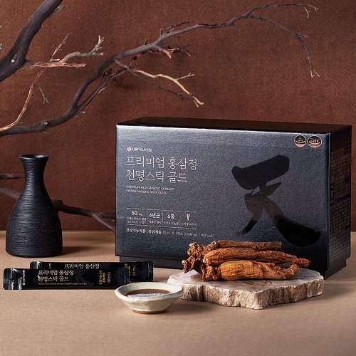 서울약사신협 프리미엄 홍삼정 천명스틱 골드 10ml 100포 (1개)