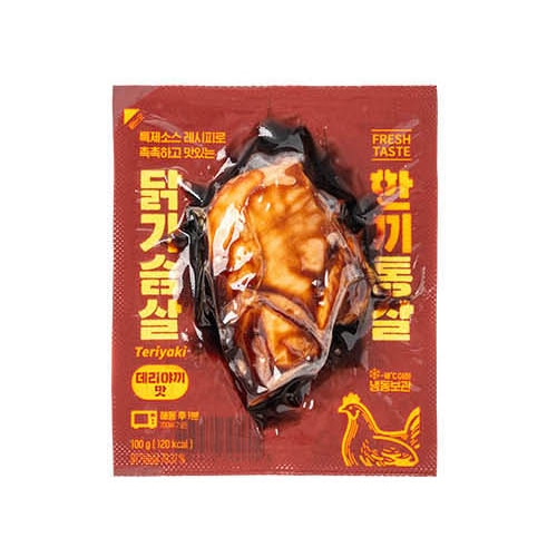 닭가슴살 데리야끼맛 100g