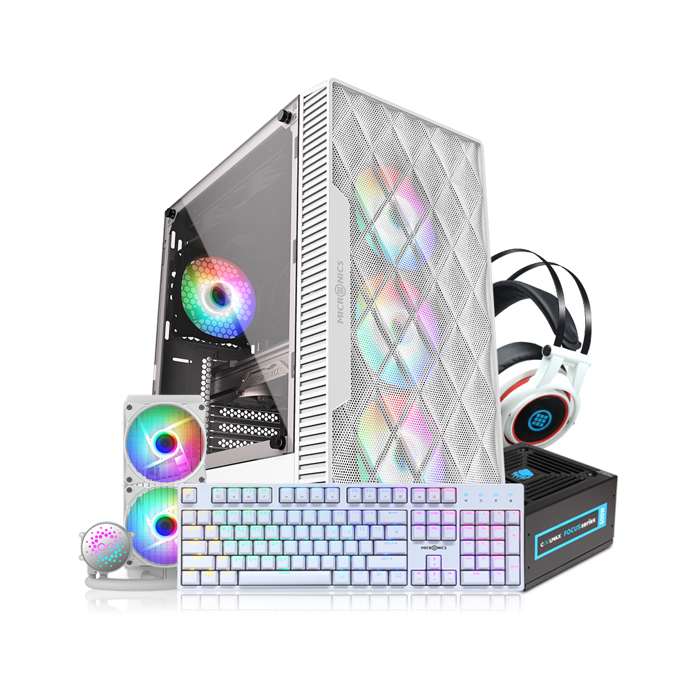 마이크로닉스 COOLMAX 가성비 NO.3 RGB + W240 aRGB + X40 + HS-510 + FOCUS 600W (올인원 패키지)_이미지