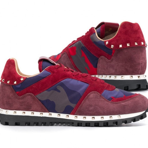 발렌티노 아이원트바이   락러너 스니커즈 레드카모_이미지