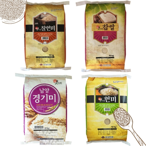 햇사래 경기미 현미 찰현미 찹쌀 10kg