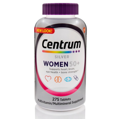 센트룸 실버 멀티비타민 우먼 50+ 275정 (해외) (2개)_이미지