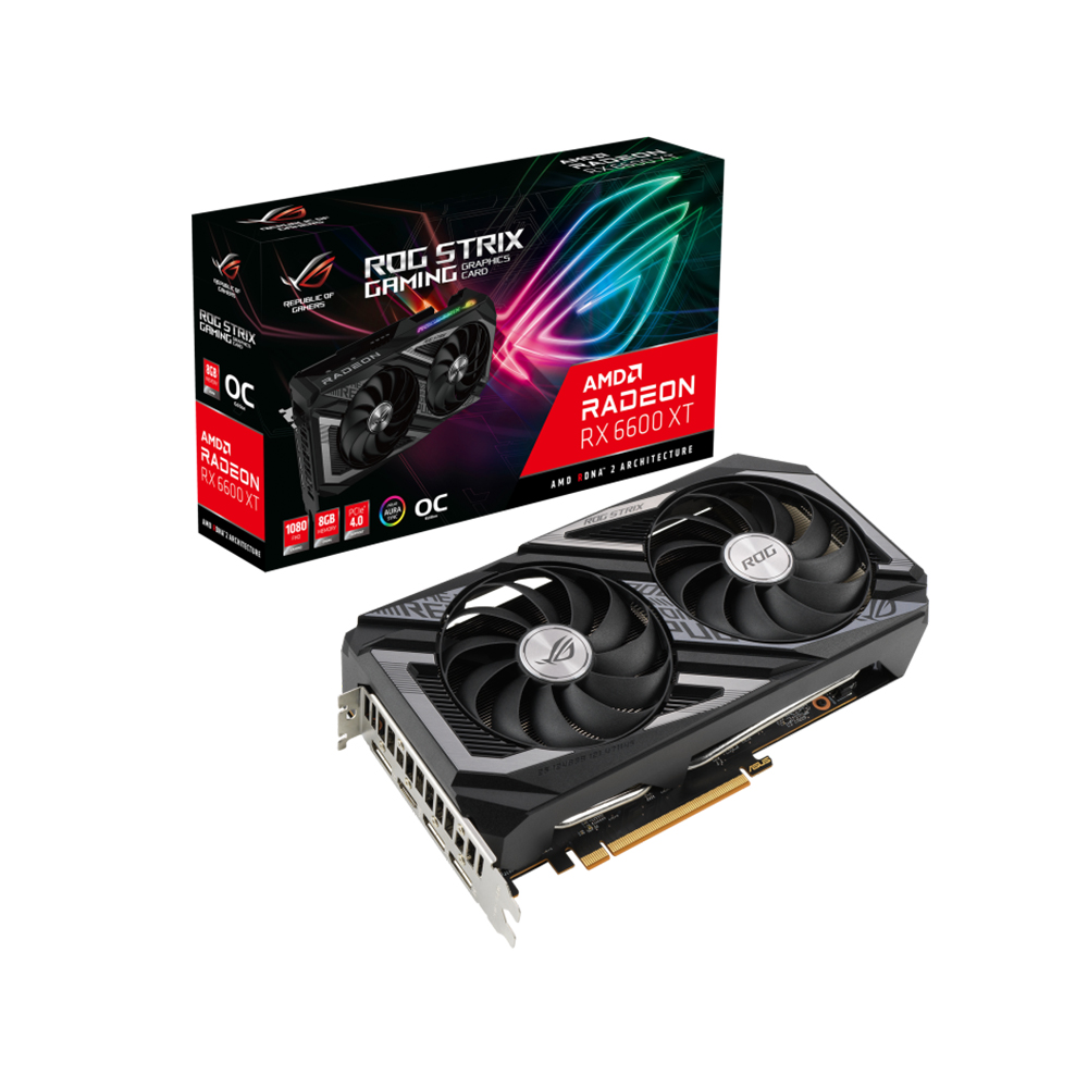 ASUS ROG STRIX 라데온 RX 6600 XT O8G GAMING OC D6 8GB 대원씨티에스_이미지