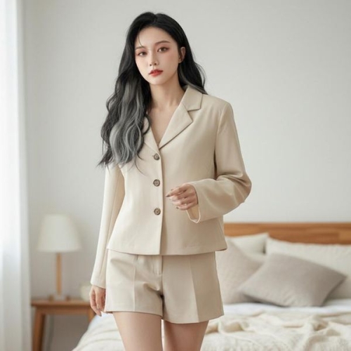 셀러허브 로텔즈 베이직 크롭 숏자켓 SD-260219_이미지