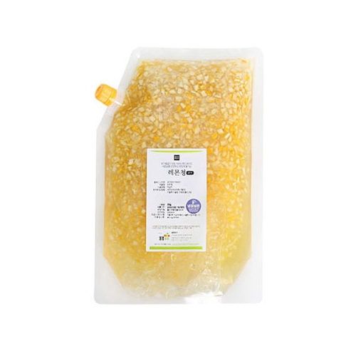 봄봄푸드 수제 레몬청 큐브 1kg (1개)_이미지