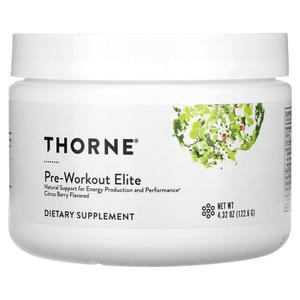 쏜리서치 Pre-Workout 엘리트 시트러스 베리 맛 122.6g (1개)