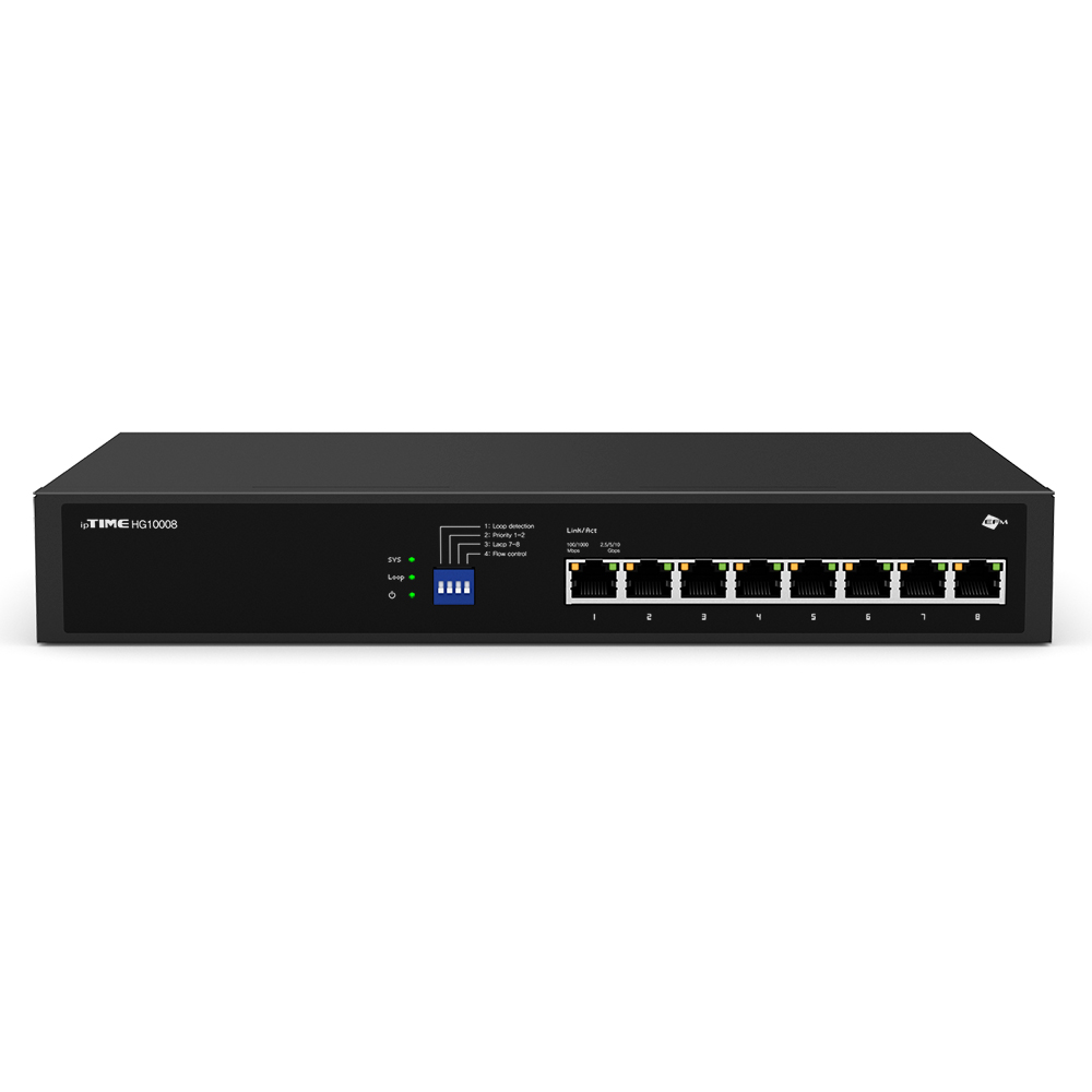 EFM ipTIME HG10008 스위치허브_이미지