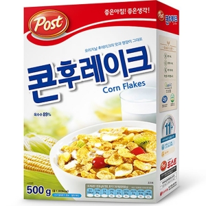 동서식품 포스트 콘 후레이크 500g (4개)
