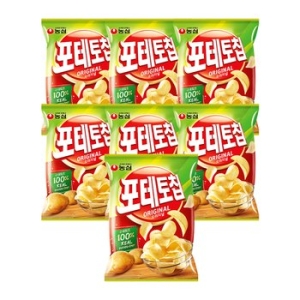포테이토칩 오리지널 60g 7개 / 봉지 과자